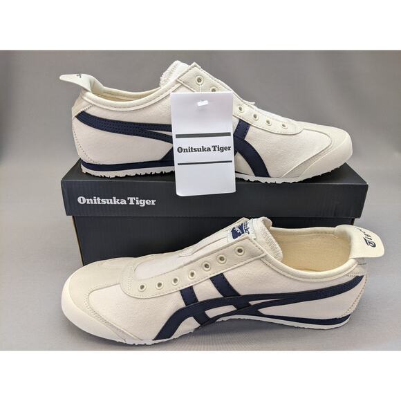 Onitsuka Tiger Mexico 66 Slip-On Birch/Midnight 1183A360-205 Size US 10 - Picture 5 of 11